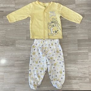 Disney baby winnie the pooh 2 piece matching set